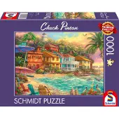 999 Games Schmidt puzzel - Chuck Pinson, Island Life, 1000 stukjes
