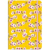 Adlibris Notitieboek - Yellow Flowers - A5