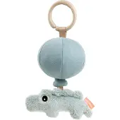 Done by Deer Hangspeeltje - To Go Friend - Croco - Blauw - - OneSize - Hangspeeltjes