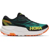 Hoka One One - Mafate X - Trailrunningschoenen 42 2/3, zwart/ electric aqua