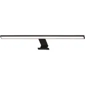 Briloner Wandlamp Dun Brilo, zwart, Badkamer, metaal, Modern, Wandlamp