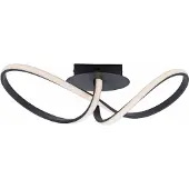 JUST LIGHT Design plafondlamp Maria zwart