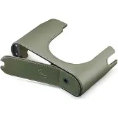 Leica 19653 Halfcase Q3, leder, olijfgroen
