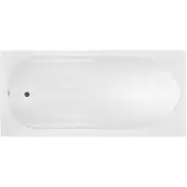 Besco BONA ligbad 160 x 70 cm wit met bamboe badplank