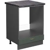Vicco Fame-Line Ovenombouwkast – 60 cm, WB Antraciet Groen-Goud Landhuis