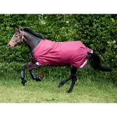 Horseware Original Turnout Lite met beenuitsparingen 0g-Burgundy-125-175