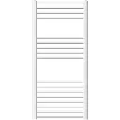 LuxeBath Elektrische badkamerradiator met verwarmingselement 1200W 600x1200 mm Wit rechte zijaansluiting & thermostaat