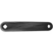 Sunrace Aluminium Left Crank Zwart 175 mm