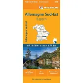 Michelin Wegenkaart 546 Duitsland Zuidoost - Beieren (Paperback)