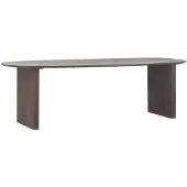 Giga Meubel Eettafel Aya Walnoot Deens Ovaal 210cm