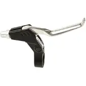 Mvtek Citybike 4 Fingers Pair Brake Levers With Collar Zilver