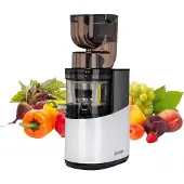 Bio Chef Atlas Slowjuicer – Groenten & Fruitpers – Wit – 250W
