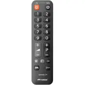 Meliconi Speedy 2+ afstandsbediening IR Draadloos TV, Tv-tuner, TV set-topbox Drukknopen