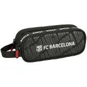 FC Barcelona F.cbarcelona 21x8x6 Cm Double Etui Zwart Man