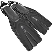 Seac Sub Style Sling Strap Diving Fins Zwart EU 42-44