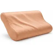 Silk Heaven Zijden Kussensloop ergonomisch Golden Sand - 22MM - - 30x50cm
