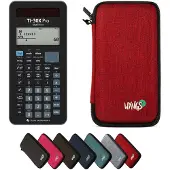 Texas Instruments TI-30X Pro MathPrint incl. WYNGS Beschermhoes Rood - Wetenschappelijke Rekenmachine - Basis Pakket