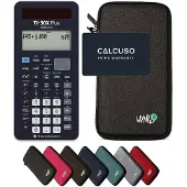 Texas Instruments TI-30X Plus MathPrint incl. WYNGS Beschermhoes Donkergrijs - Wetenschappelijke Rekenmachine - Basis Pakket