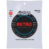 Martin Retro Light 3-Pack Snaren voor akoestische gitaar