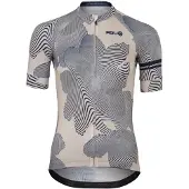 Agu Striped Flower Essential Korte Mouw Wielertrui