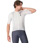 Castelli Drittone korte mouwen shirt voor heren, wit || Maat: M