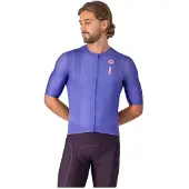 Castelli - Drittone Logo Jersey - Fietsshirt L, purper