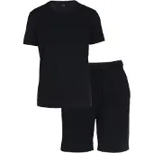 JOOP! Pyjama kort 'Leisure' zwart