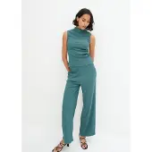 Bonprix Shirt en broek (2-dlg. set) van gestructureerde crêpe maat 44/46 (L)