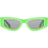 OFF-WHITE Off White Andy geometrische zonnebril (Groen)