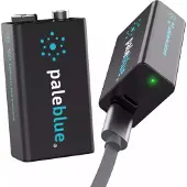 Pale Blue Oplaadbare 9V batterij (blok) Li-ion 9 V 500 2 stuk(s)