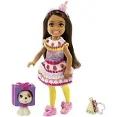 Mattel Club Chelsea - Meisje met Cupcake Jurkje - 15 cm - Minipop