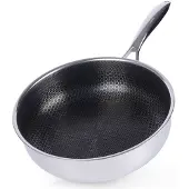 Orion Kookcel Hybryd Koekenpan 26 cm - Anti-aanbak, Inductie