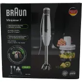 Braun MultiQuick 7 MQ7035IWH - Staafmixer - 1000 W - 0,6 L