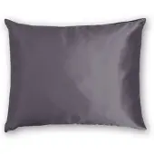 Silk Heaven Zijden Kussensloop Midnight Shadow - 19MM - - 60x60cm / Hotelsluiting