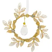 Décoris Krans kerst ornament | (Goud)
