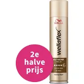 Wella 2e Halve Prijs: Flex Haarspray Power Hold Mega Strong 250 Ml