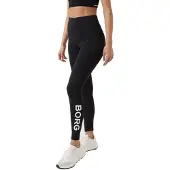 Björn Borg Logo Tights Zwart | Maat: XS