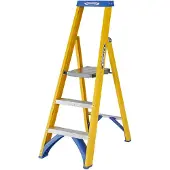 Kippers Rijssen Fiberglass Trap Werner platform stepladder | 1x3 - 7170318