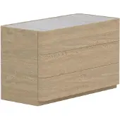 Ebuy24 Noble kommode 3 lades naturel.