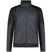 CMP - Jacket Grid Tech - Fleecevest 54, blauw