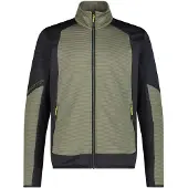 CMP - Jacket Grid Tech - Fleecevest 58, olijfgroen