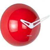 Karlsson Cool Retro Cap Wandklok | Ø15cm | Bright scarlet rood