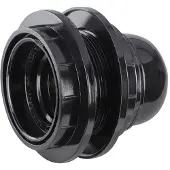 Q-Link E27 fitting | (Kraag, Ring, 60W, Zwart)