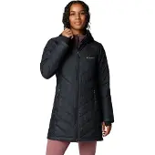 Columbia Jas Women Heavenly Long Hooded Jacket Black-XS