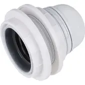Q-Link E27 fitting | (Kraag, Ring, 60W, Wit)