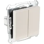 Merten Wissel/wisselschakelaar | | System M (Inbouw, Wit)