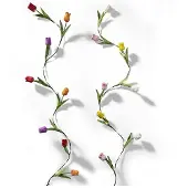 Lumineo Lichtslinger tulpen | | 1.5 meter (Led, Warm Wit, USB C)