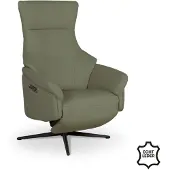Bommel Wonen Relaxfauteuil Siesta - elektrisch + accu - leer Forest