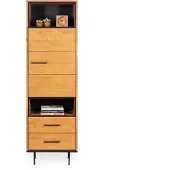 Bommel Wonen Boekenkast Palma - Warmbrown