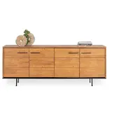 Bommel Wonen Dressoir (220cm) Palma - Warmbrown